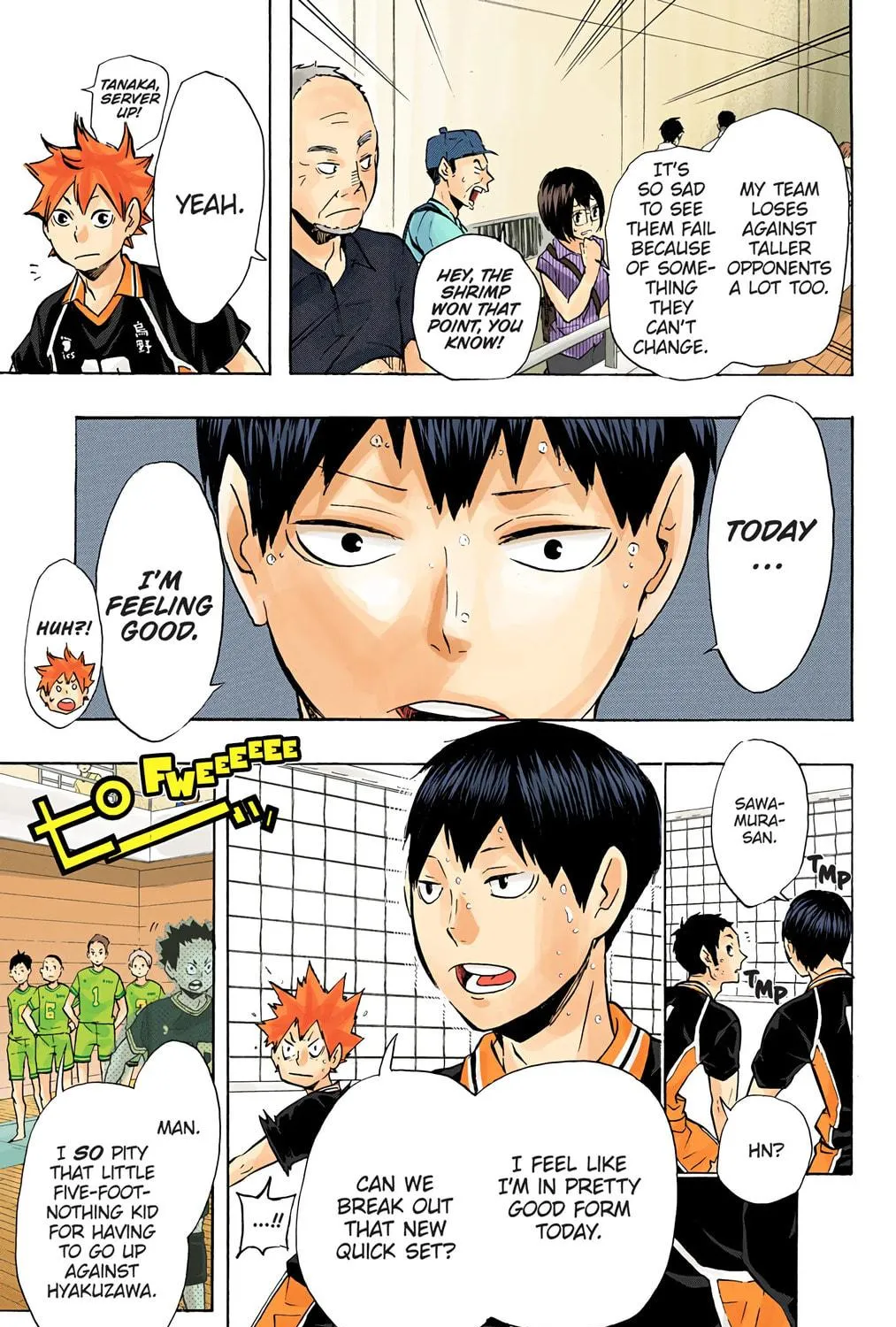 Read Haikyu!! (Official Colored) (Colored) chapter 103 image 34 on Lezhin