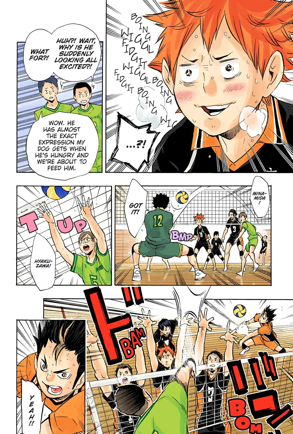 Read Haikyu!! (Official Colored) (Colored) chapter 103 image 36 on Lezhin