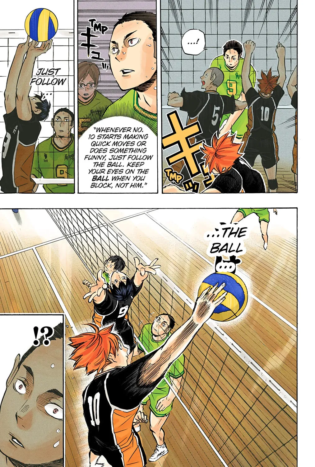 Read Haikyu!! (Official Colored) (Colored) chapter 103 image 38 on Lezhin