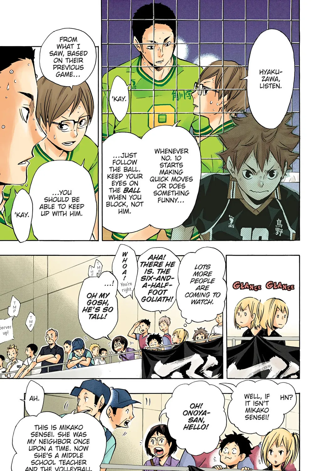 Read Haikyu!! (Official Colored) (Colored) chapter 103 image 6 on Lezhin