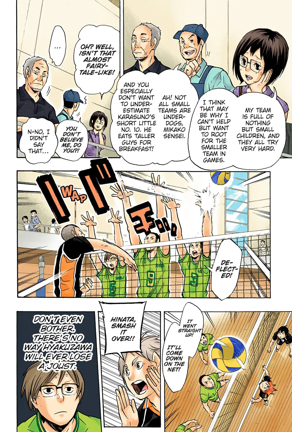 Read Haikyu!! (Official Colored) (Colored) chapter 103 image 8 on Lezhin