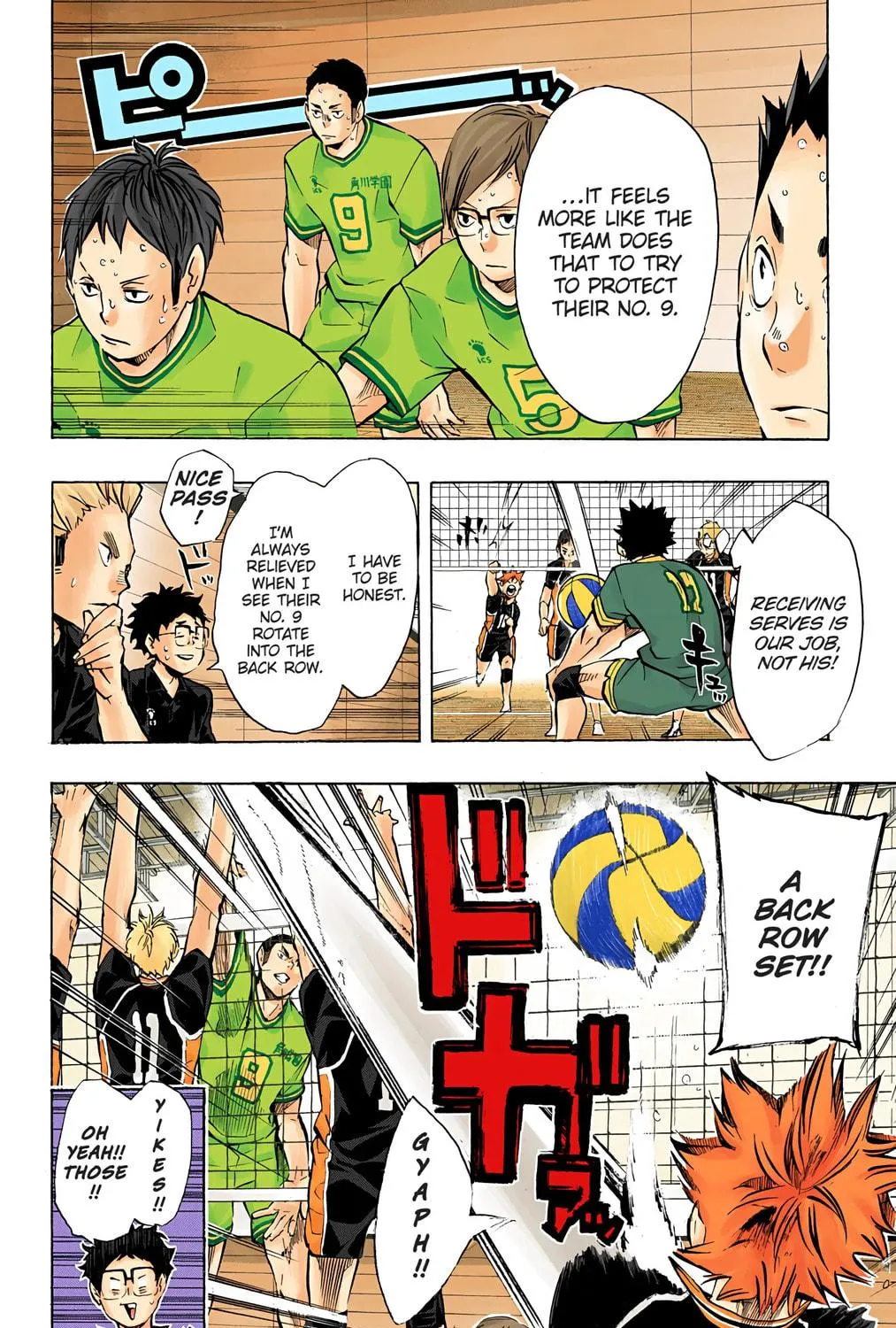 Read Haikyu!! (Official Colored) (Colored) chapter 104 image 10 on Lezhin