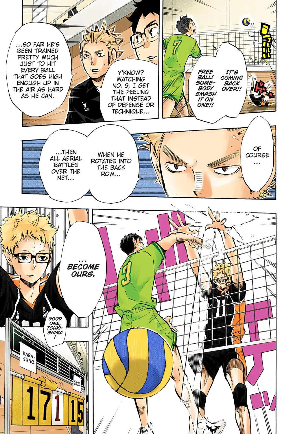 Read Haikyu!! (Official Colored) (Colored) chapter 104 image 12 on Lezhin