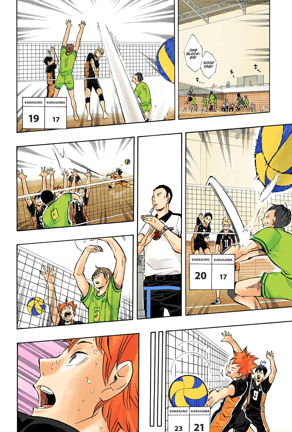 Read Haikyu!! (Official Colored) (Colored) chapter 104 image 14 on Lezhin