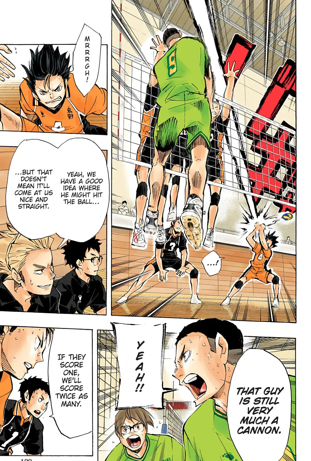 Read Haikyu!! (Official Colored) (Colored) chapter 104 image 32 on Lezhin