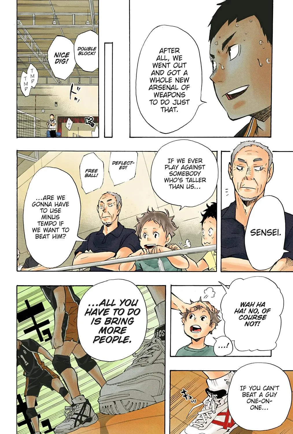 Read Haikyu!! (Official Colored) (Colored) chapter 104 image 34 on Lezhin