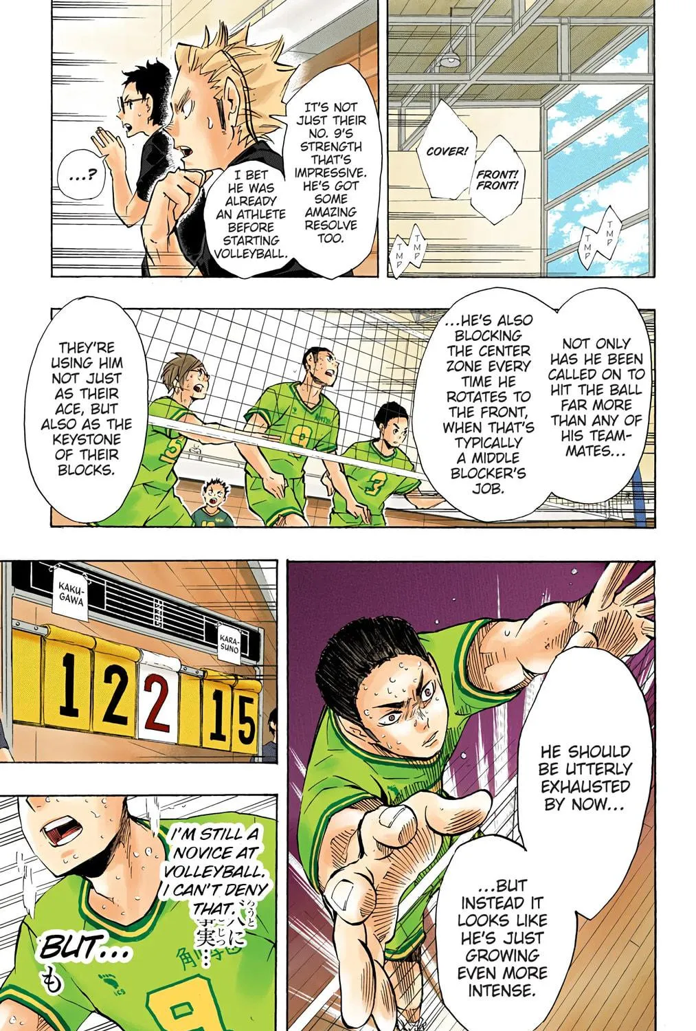 Read Haikyu!! (Official Colored) (Colored) chapter 104 image 40 on Lezhin