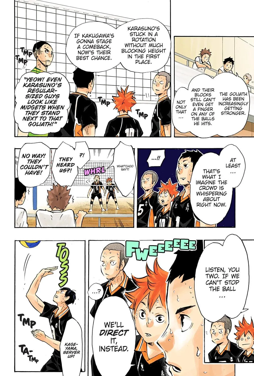 Read Haikyu!! (Official Colored) (Colored) chapter 104 image 46 on Lezhin