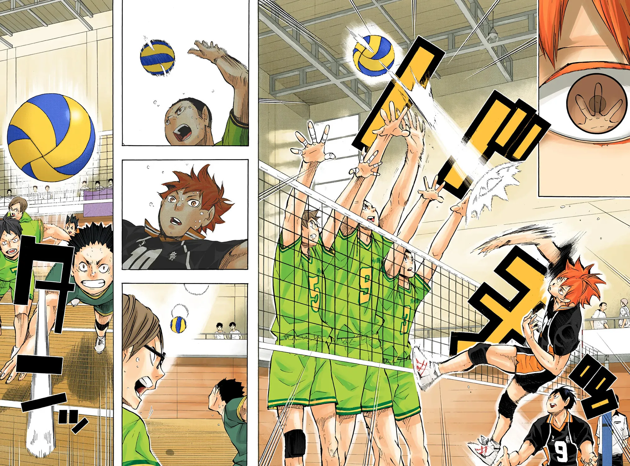 Read Haikyu!! (Official Colored) (Colored) chapter 104 image 54 on Lezhin