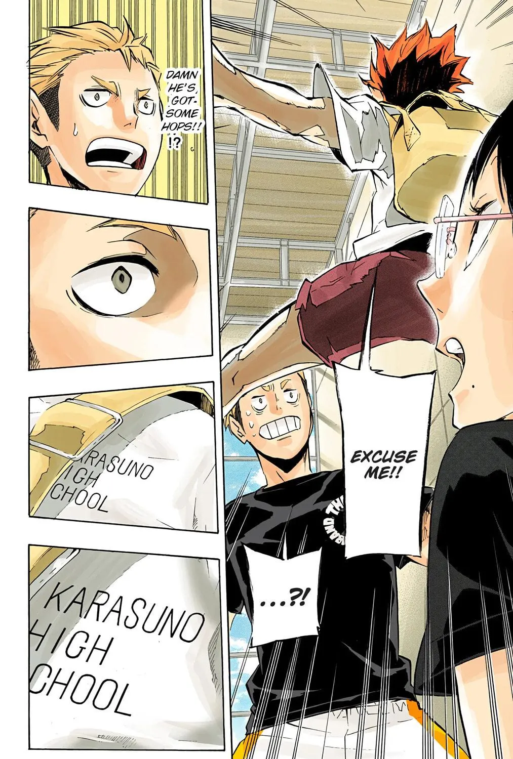 Read Haikyu!! (Official Colored) (Colored) chapter 105 image 16 on Lezhin