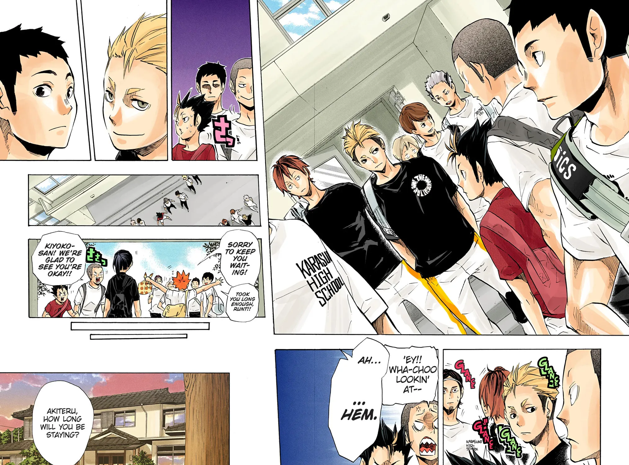 Read Haikyu!! (Official Colored) (Colored) chapter 105 image 24 on Lezhin