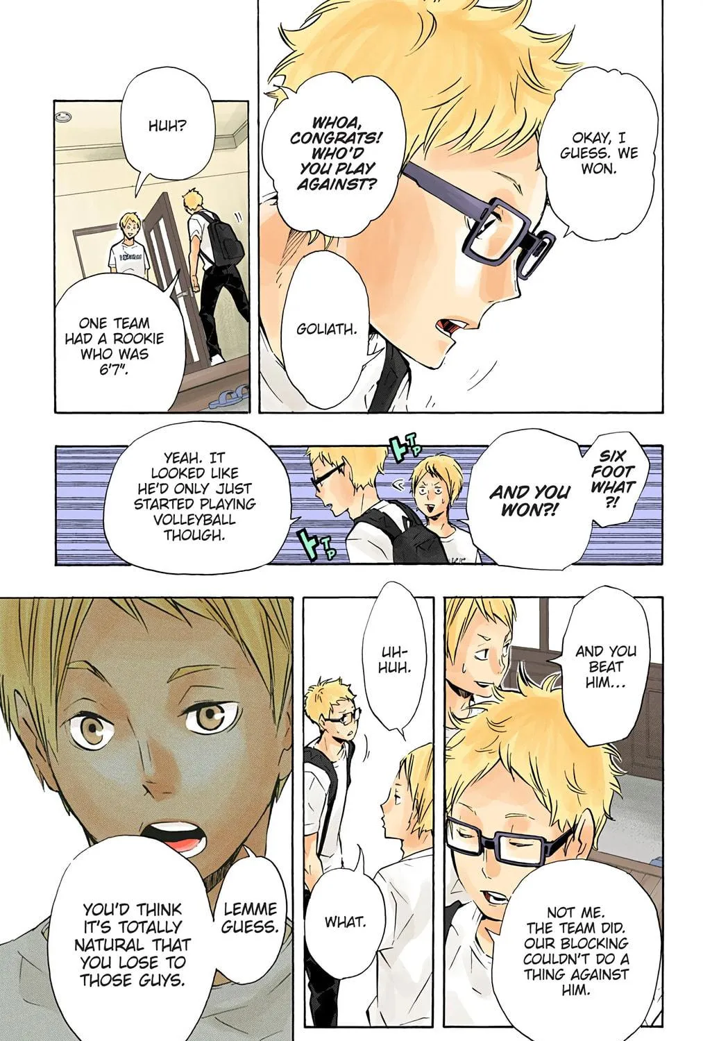 Read Haikyu!! (Official Colored) (Colored) chapter 105 image 28 on Lezhin