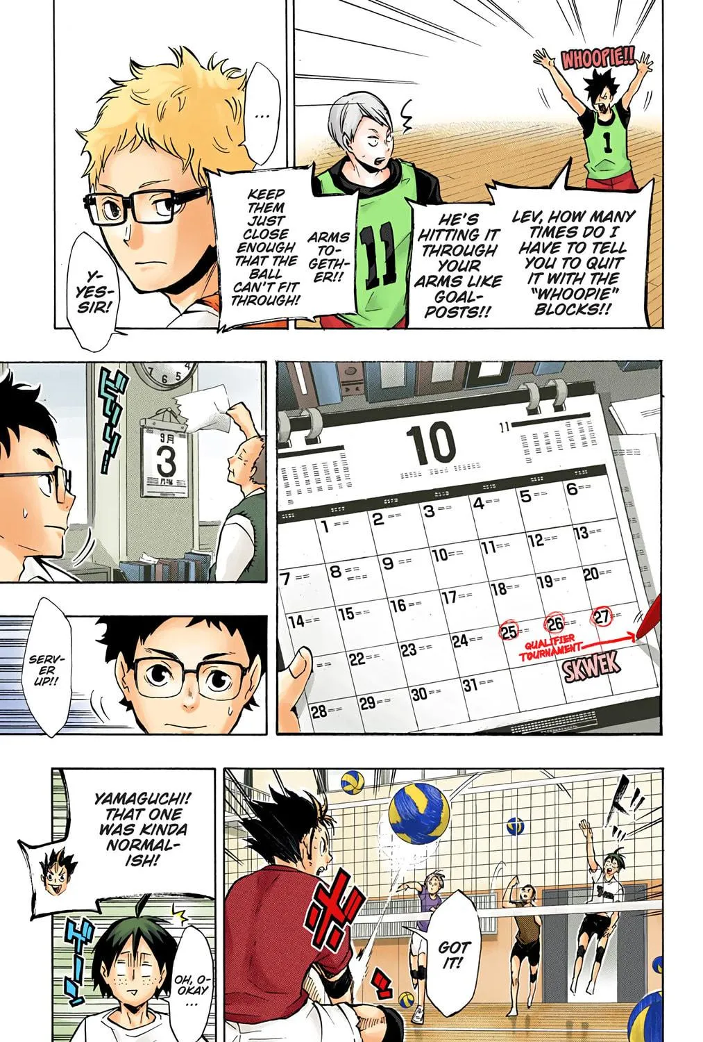 Read Haikyu!! (Official Colored) (Colored) chapter 107 image 16 on Lezhin
