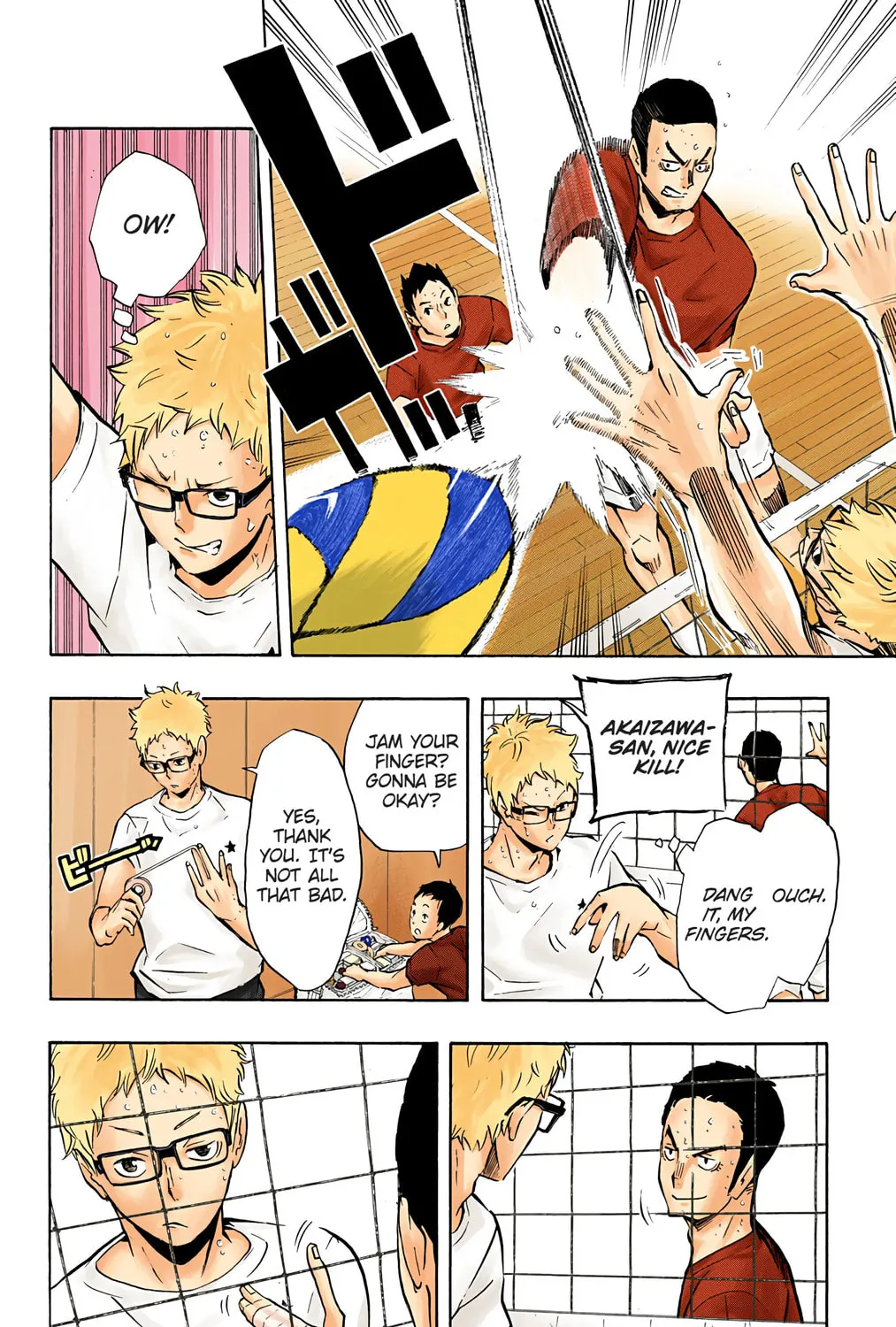 Read Haikyu!! (Official Colored) (Colored) chapter 107 image 18 on Lezhin