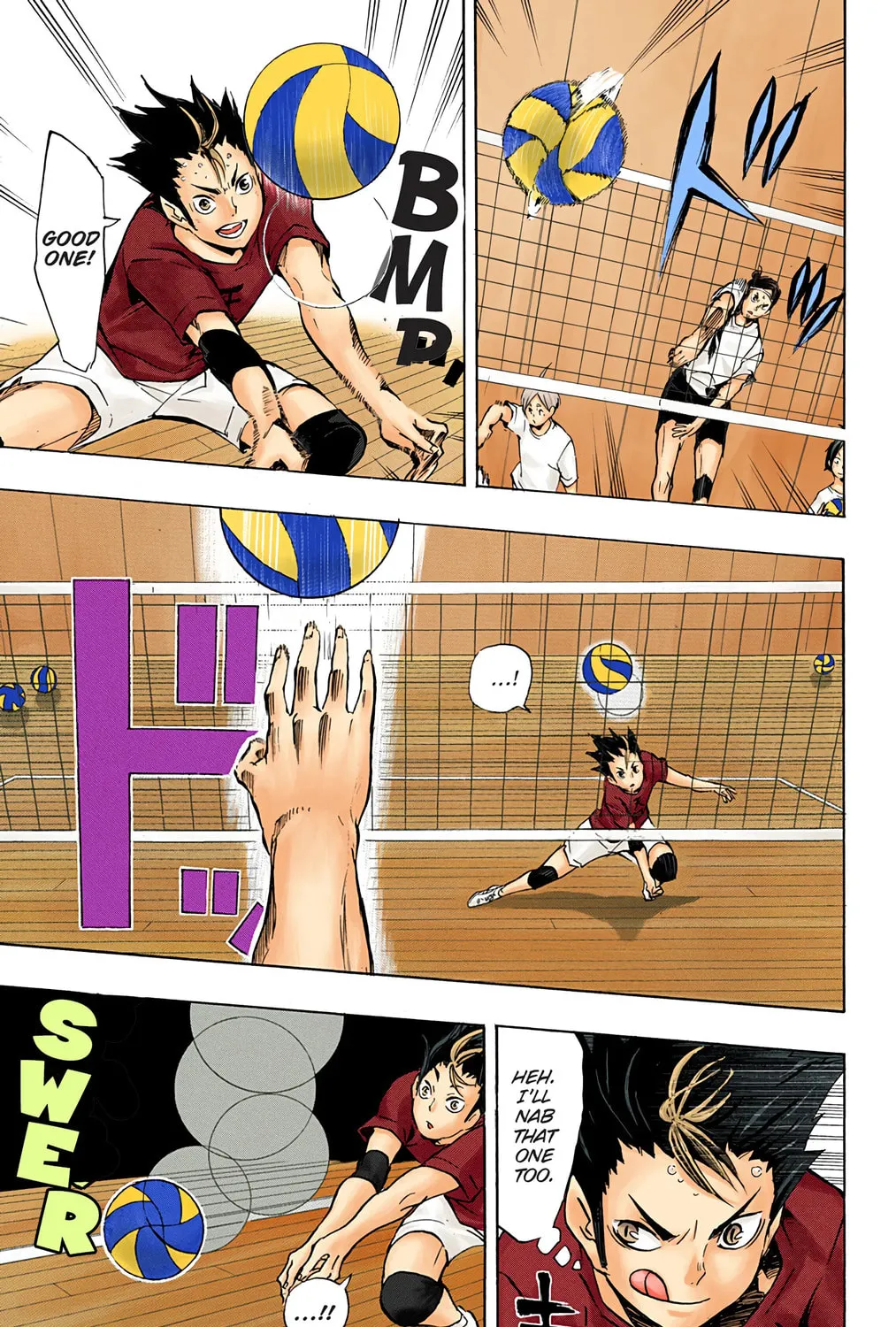 Read Haikyu!! (Official Colored) (Colored) chapter 107 image 24 on Lezhin