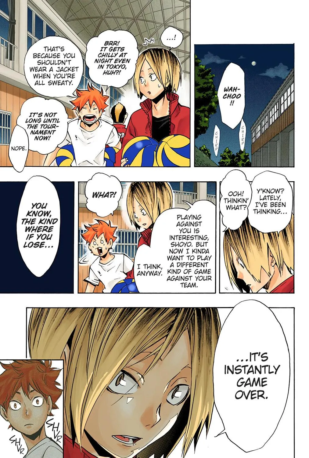 Read Haikyu!! (Official Colored) (Colored) chapter 107 image 28 on Lezhin