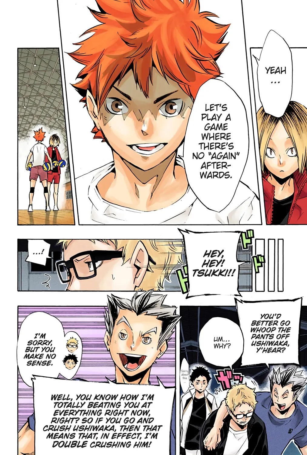 Read Haikyu!! (Official Colored) (Colored) chapter 107 image 30 on Lezhin