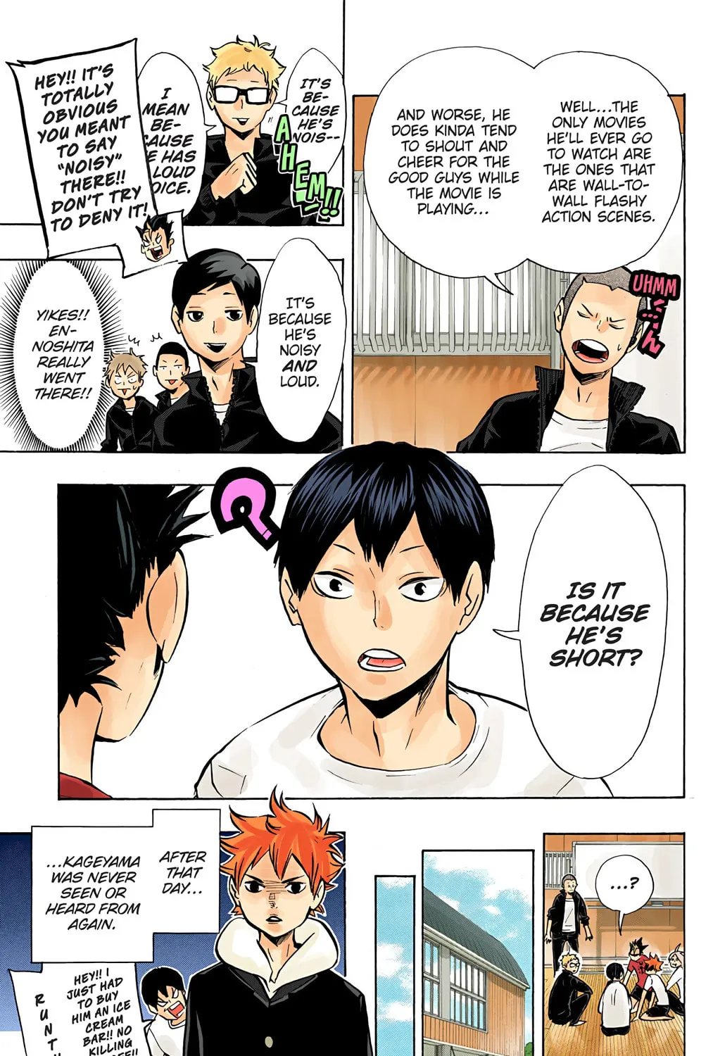 Read Haikyu!! (Official Colored) (Colored) chapter 107 image 42 on Lezhin