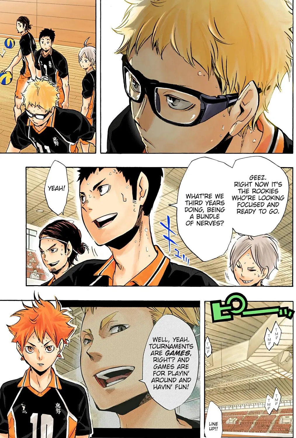 Read Haikyu!! (Official Colored) (Colored) chapter 109 image 10 on Lezhin