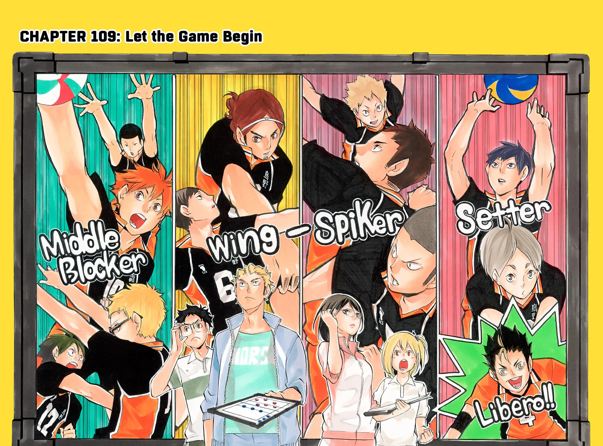Read Haikyu!! (Official Colored) (Colored) chapter 109 image 2 on Lezhin