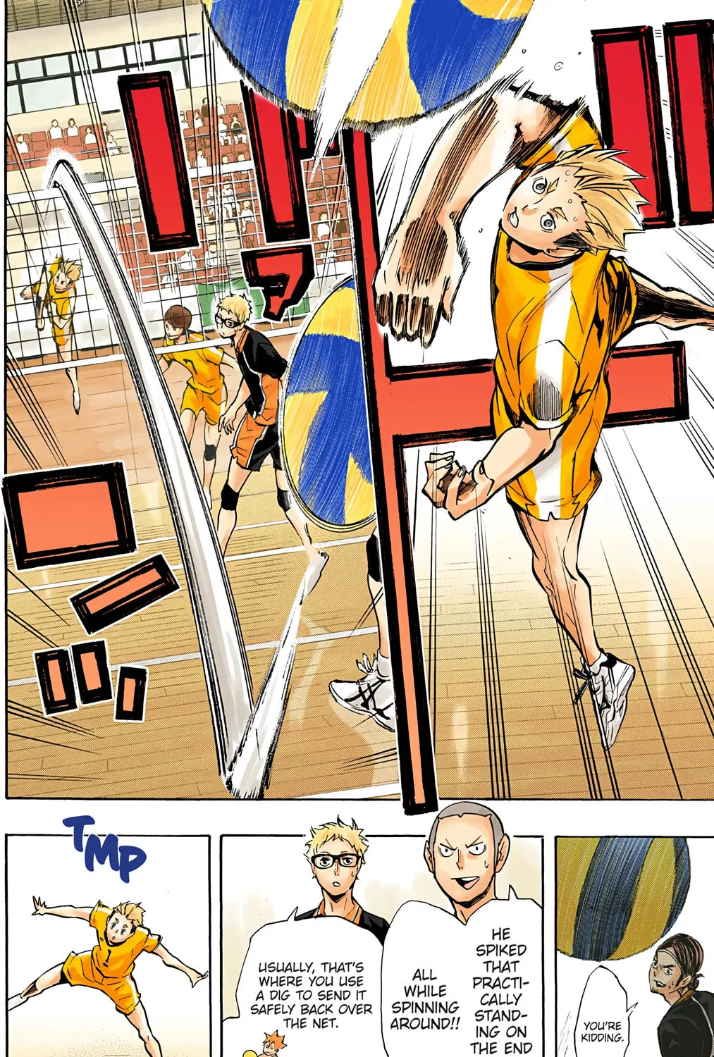 Read Haikyu!! (Official Colored) (Colored) chapter 109 image 20 on Lezhin