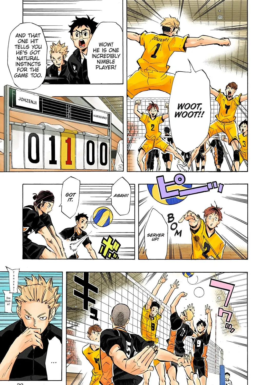 Read Haikyu!! (Official Colored) (Colored) chapter 109 image 22 on Lezhin