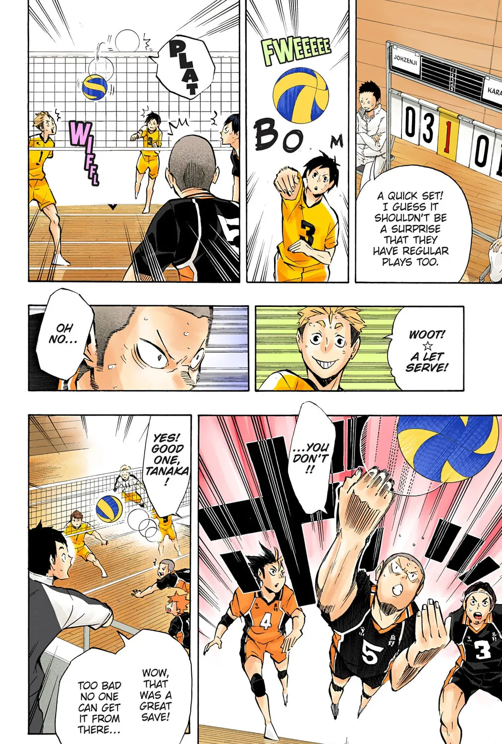 Read Haikyu!! (Official Colored) (Colored) chapter 109 image 32 on Lezhin
