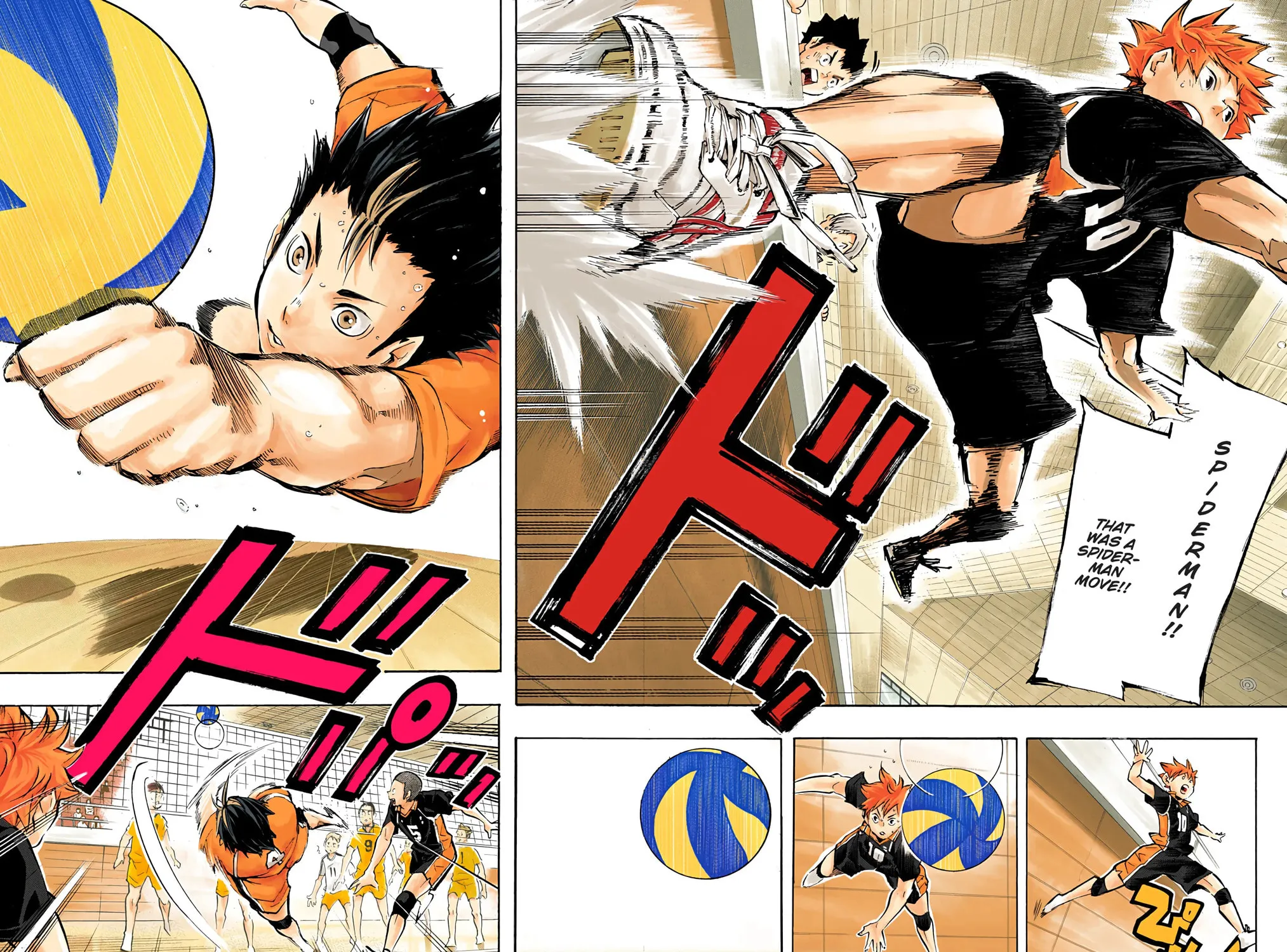 Read Haikyu!! (Official Colored) (Colored) chapter 109 image 36 on Lezhin