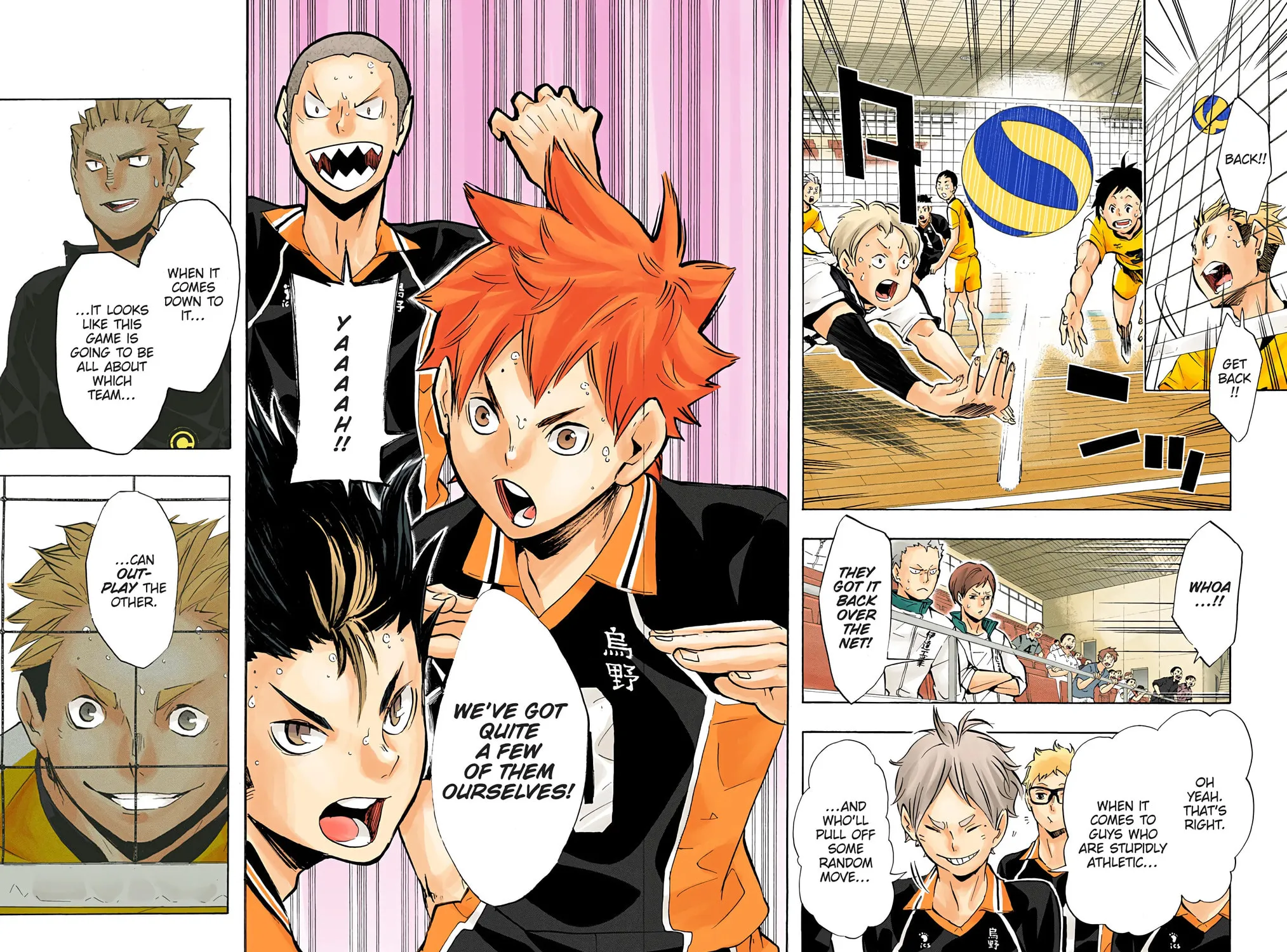Read Haikyu!! (Official Colored) (Colored) chapter 109 image 38 on Lezhin
