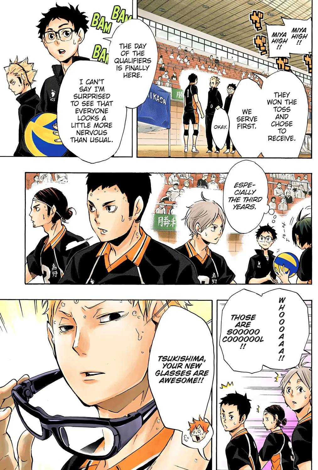 Read Haikyu!! (Official Colored) (Colored) chapter 109 image 6 on Lezhin