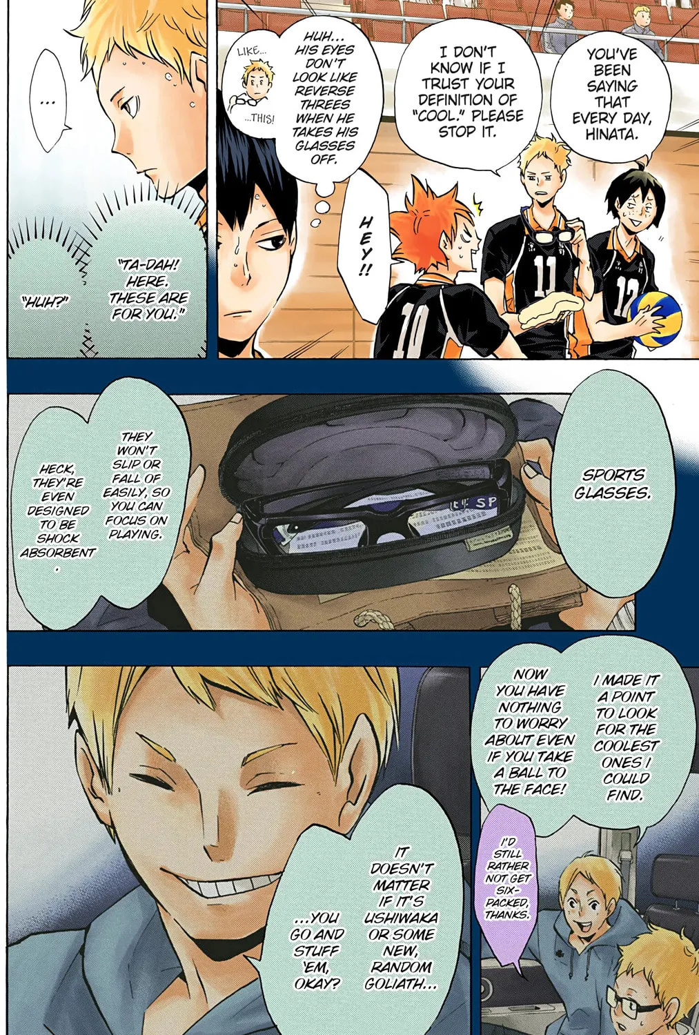 Read Haikyu!! (Official Colored) (Colored) chapter 109 image 8 on Lezhin