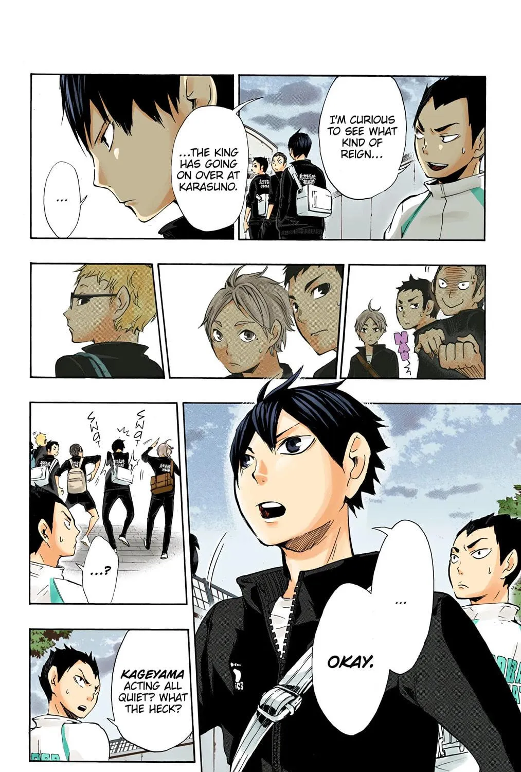Read Haikyu!! (Official Colored) (Colored) chapter 11 image 10 on Lezhin