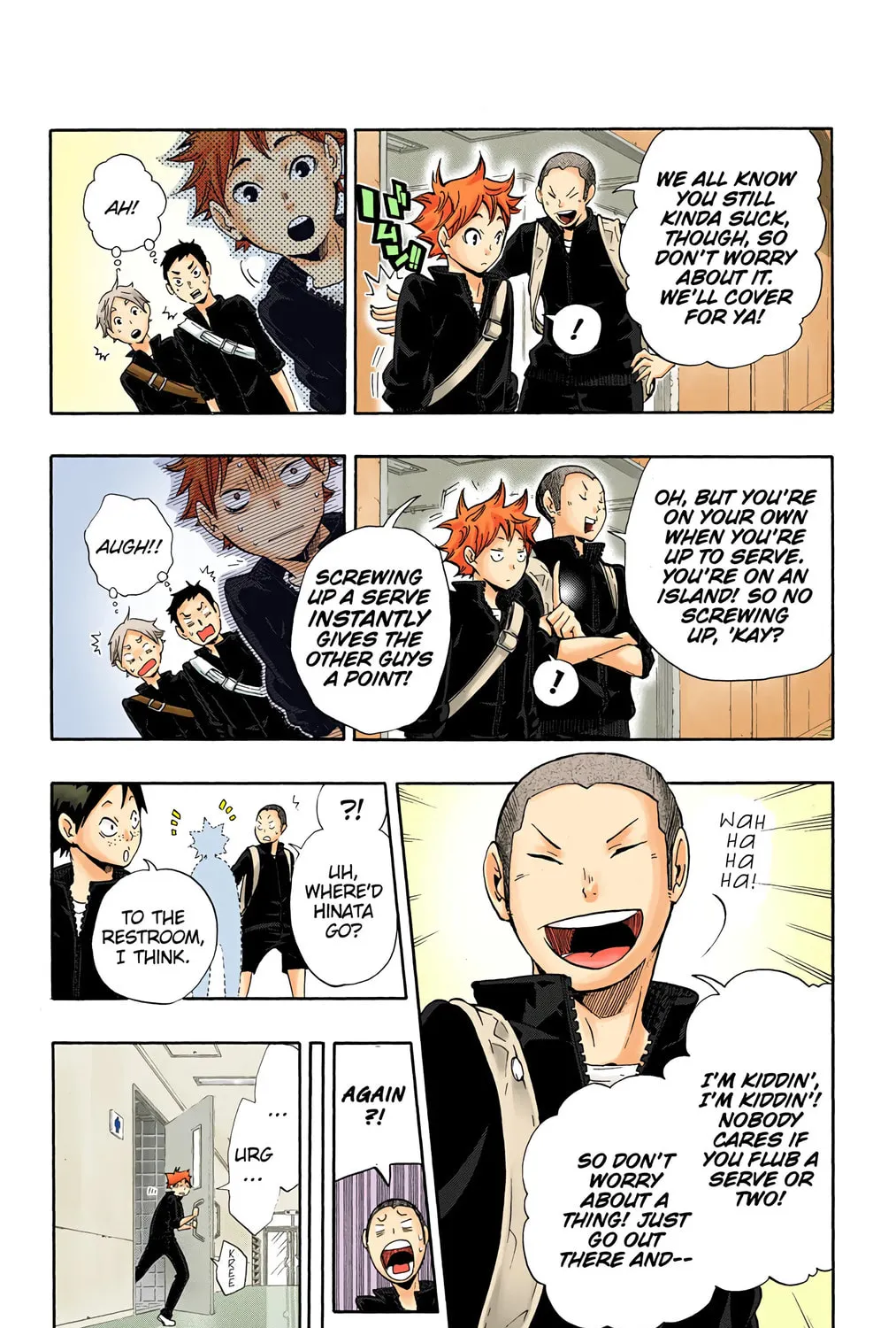 Read Haikyu!! (Official Colored) (Colored) chapter 11 image 14 on Lezhin