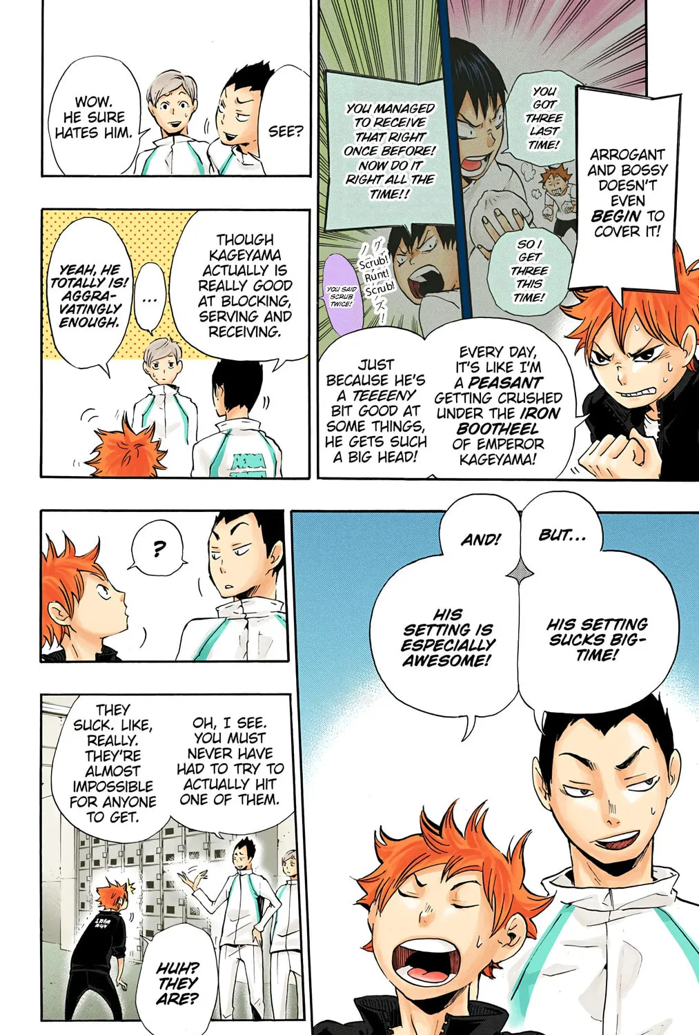 Read Haikyu!! (Official Colored) (Colored) chapter 11 image 18 on Lezhin