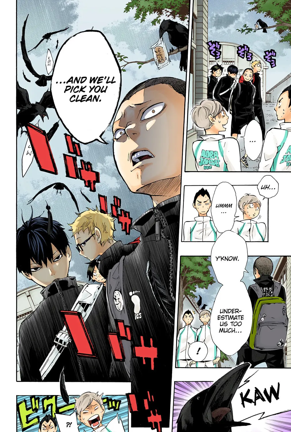 Read Haikyu!! (Official Colored) (Colored) chapter 11 image 6 on Lezhin