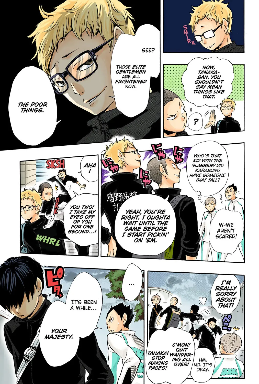 Read Haikyu!! (Official Colored) (Colored) chapter 11 image 8 on Lezhin
