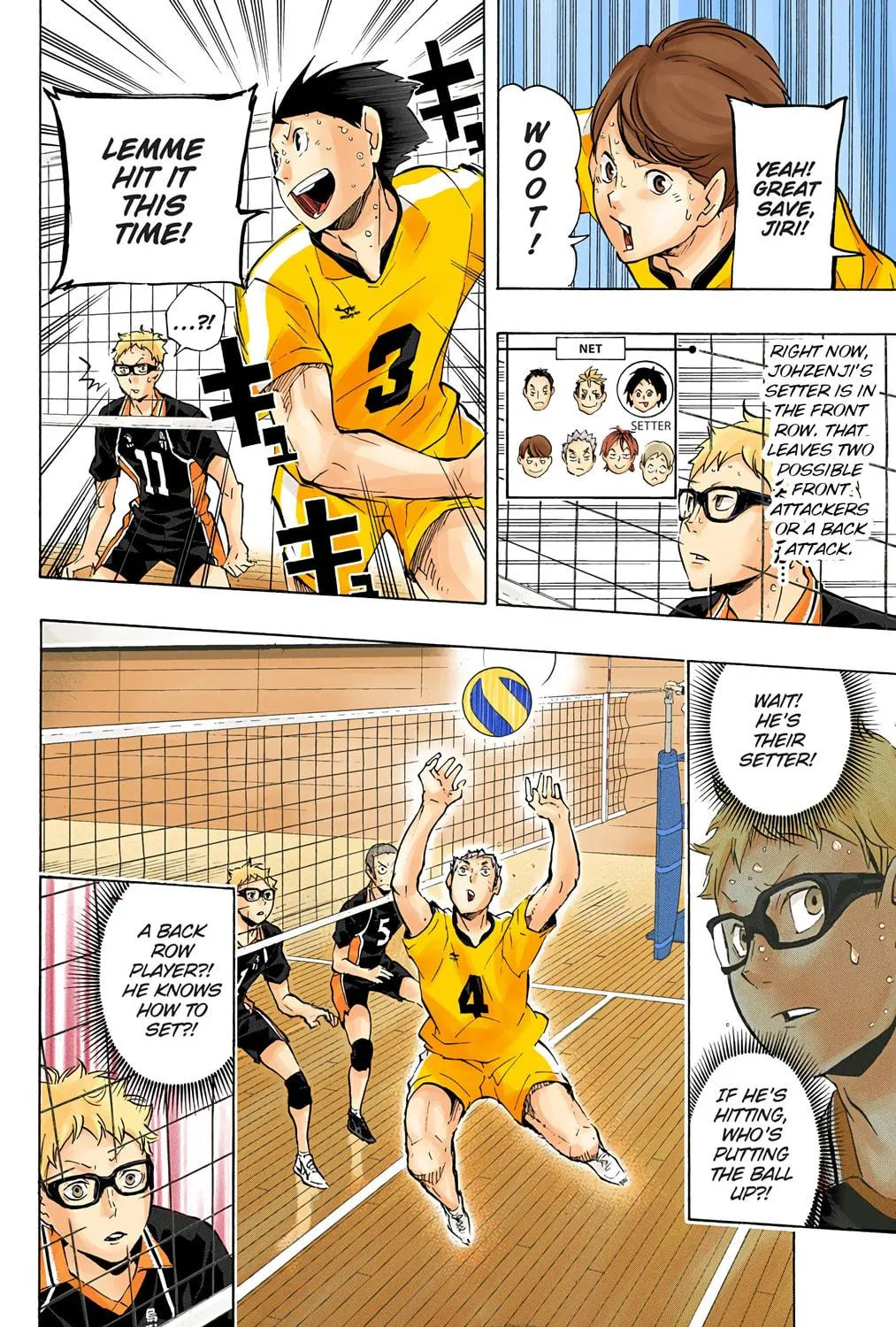 Read Haikyu!! (Official Colored) (Colored) chapter 110 image 22 on Lezhin
