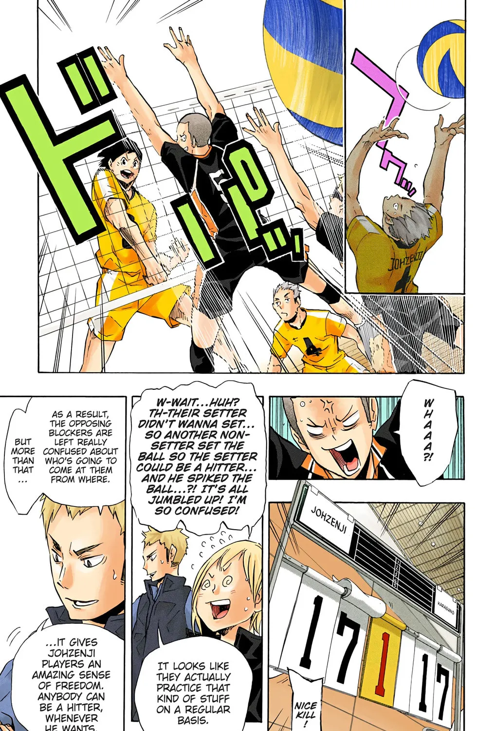 Read Haikyu!! (Official Colored) (Colored) chapter 110 image 24 on Lezhin
