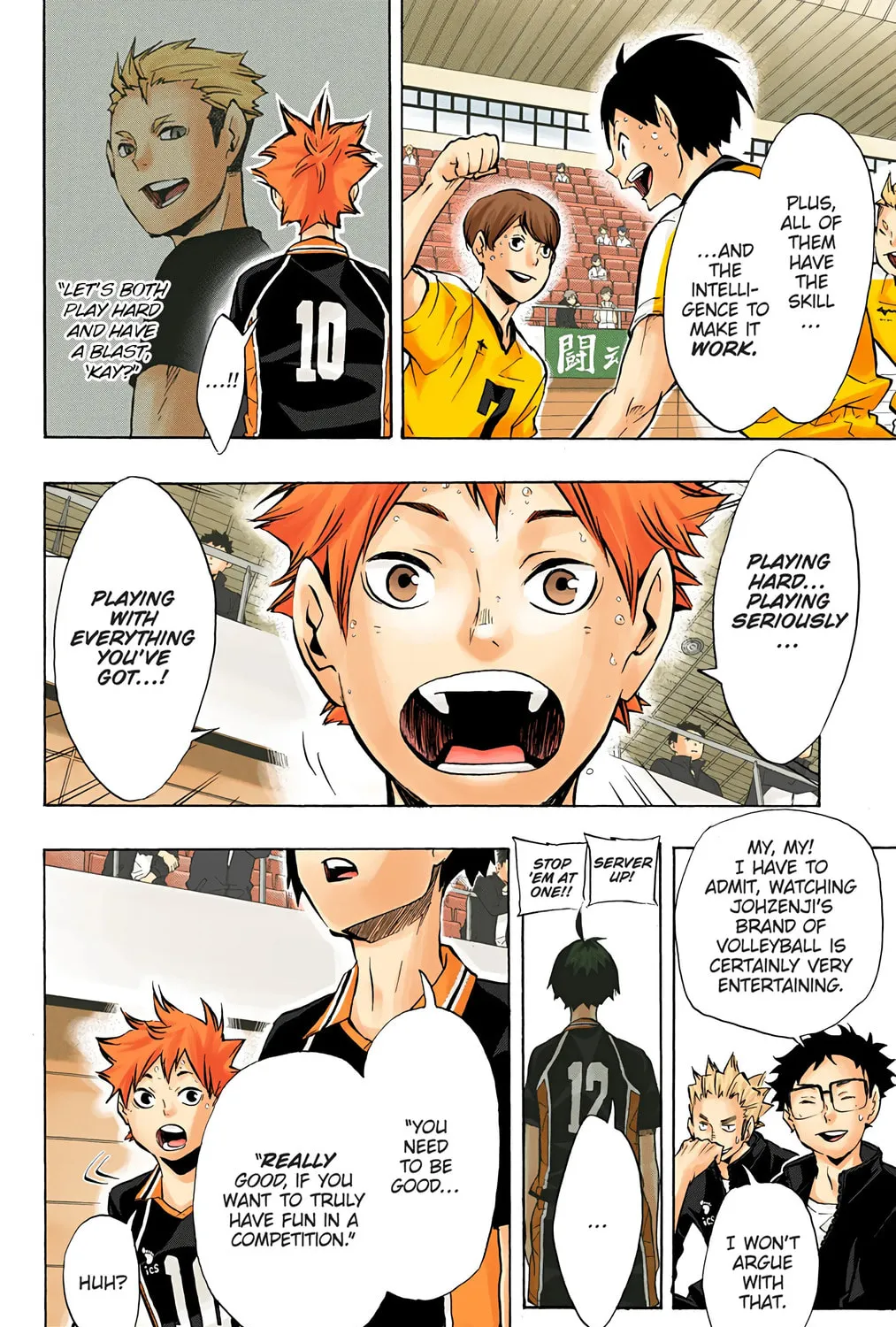 Read Haikyu!! (Official Colored) (Colored) chapter 110 image 26 on Lezhin