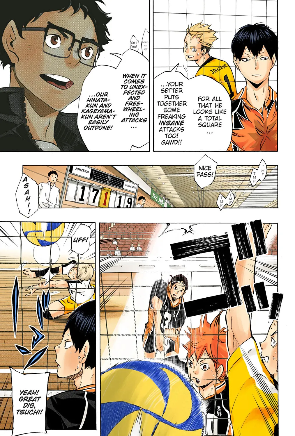 Read Haikyu!! (Official Colored) (Colored) chapter 110 image 32 on Lezhin