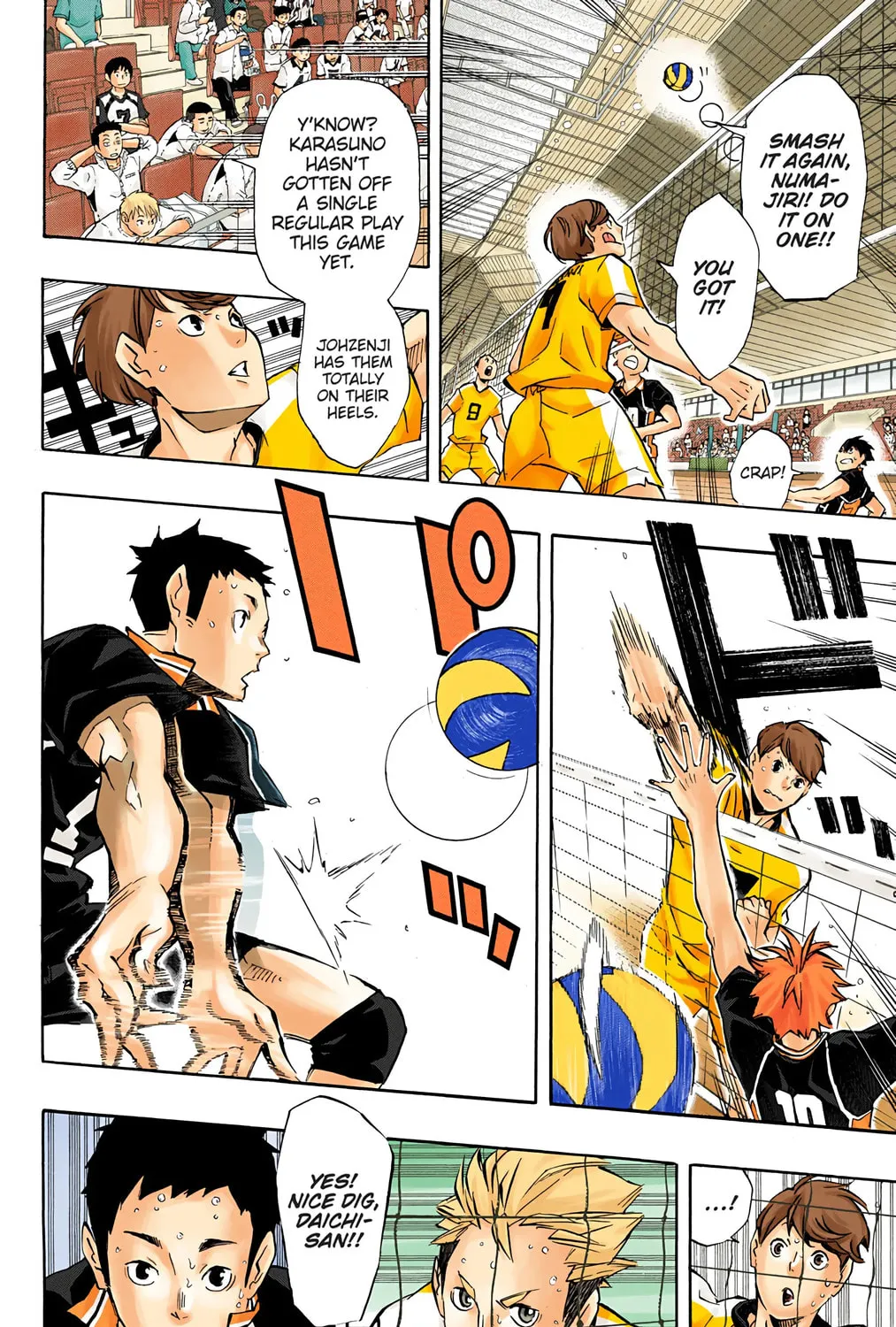 Read Haikyu!! (Official Colored) (Colored) chapter 110 image 6 on Lezhin