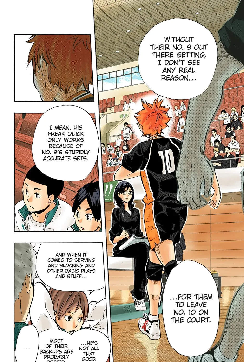 Read Haikyu!! (Official Colored) (Colored) chapter 111 image 10 on Lezhin