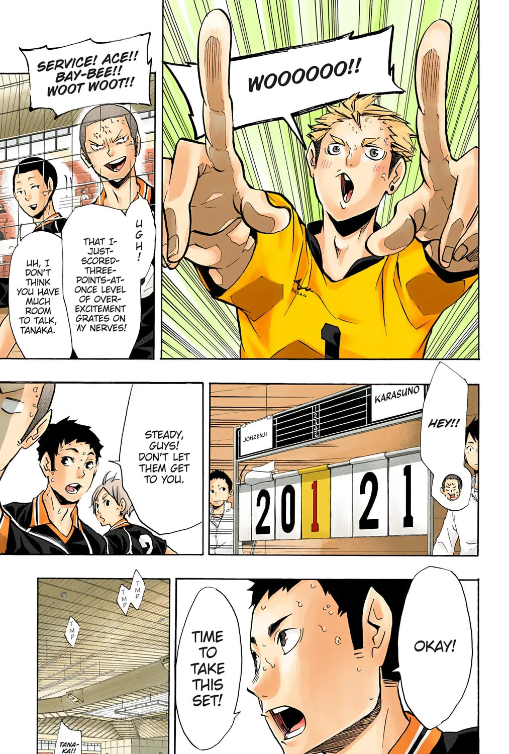 Read Haikyu!! (Official Colored) (Colored) chapter 111 image 20 on Lezhin
