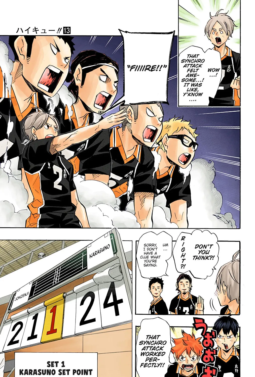 Read Haikyu!! (Official Colored) (Colored) chapter 111 image 32 on Lezhin