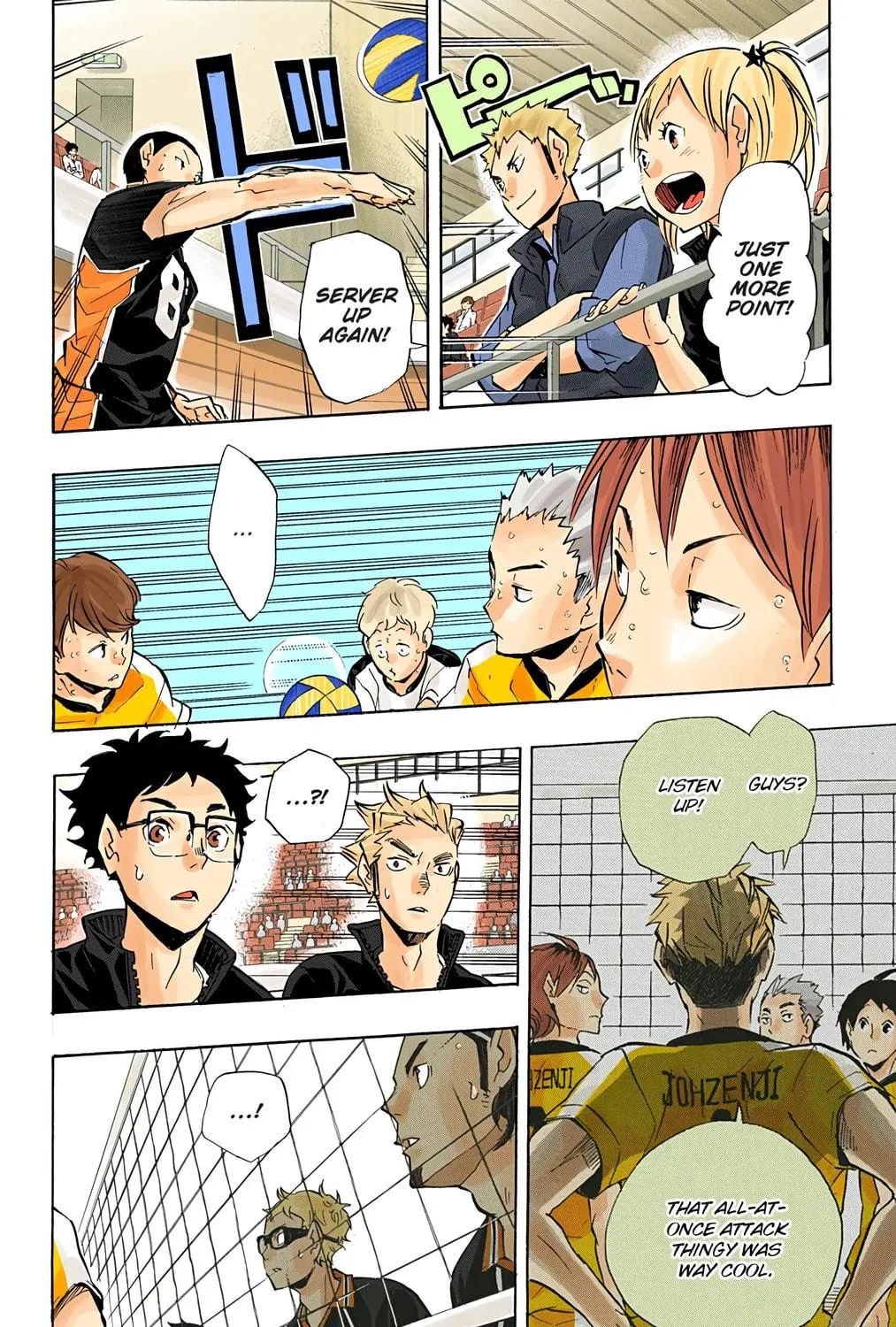 Read Haikyu!! (Official Colored) (Colored) chapter 111 image 34 on Lezhin