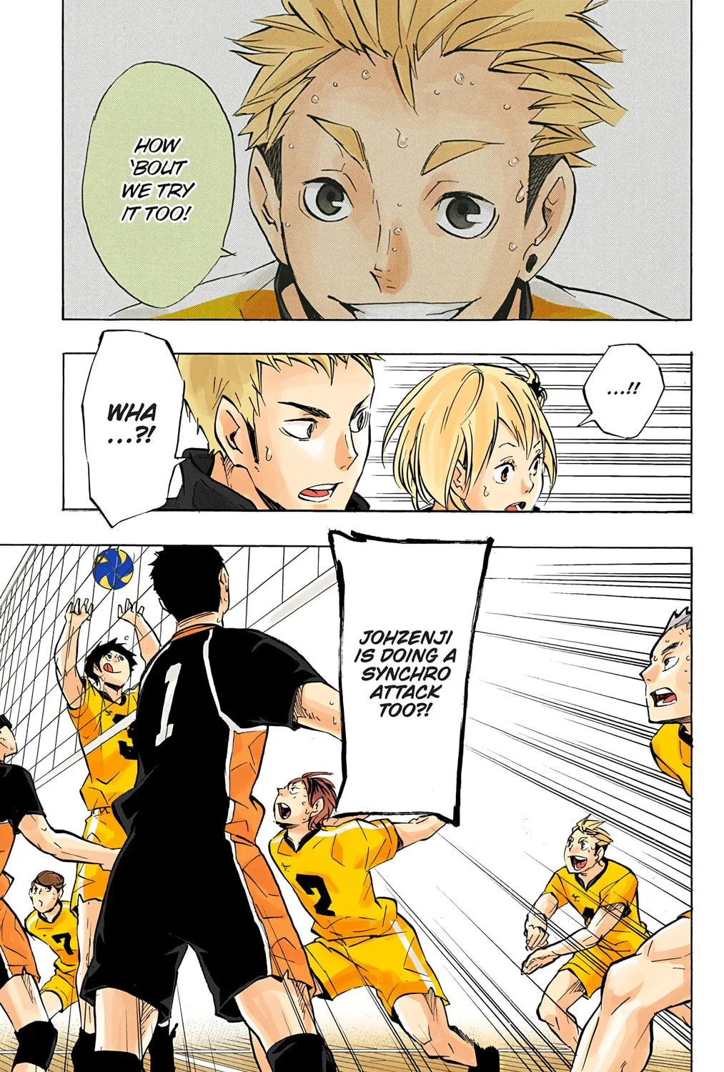 Read Haikyu!! (Official Colored) (Colored) chapter 111 image 36 on Lezhin