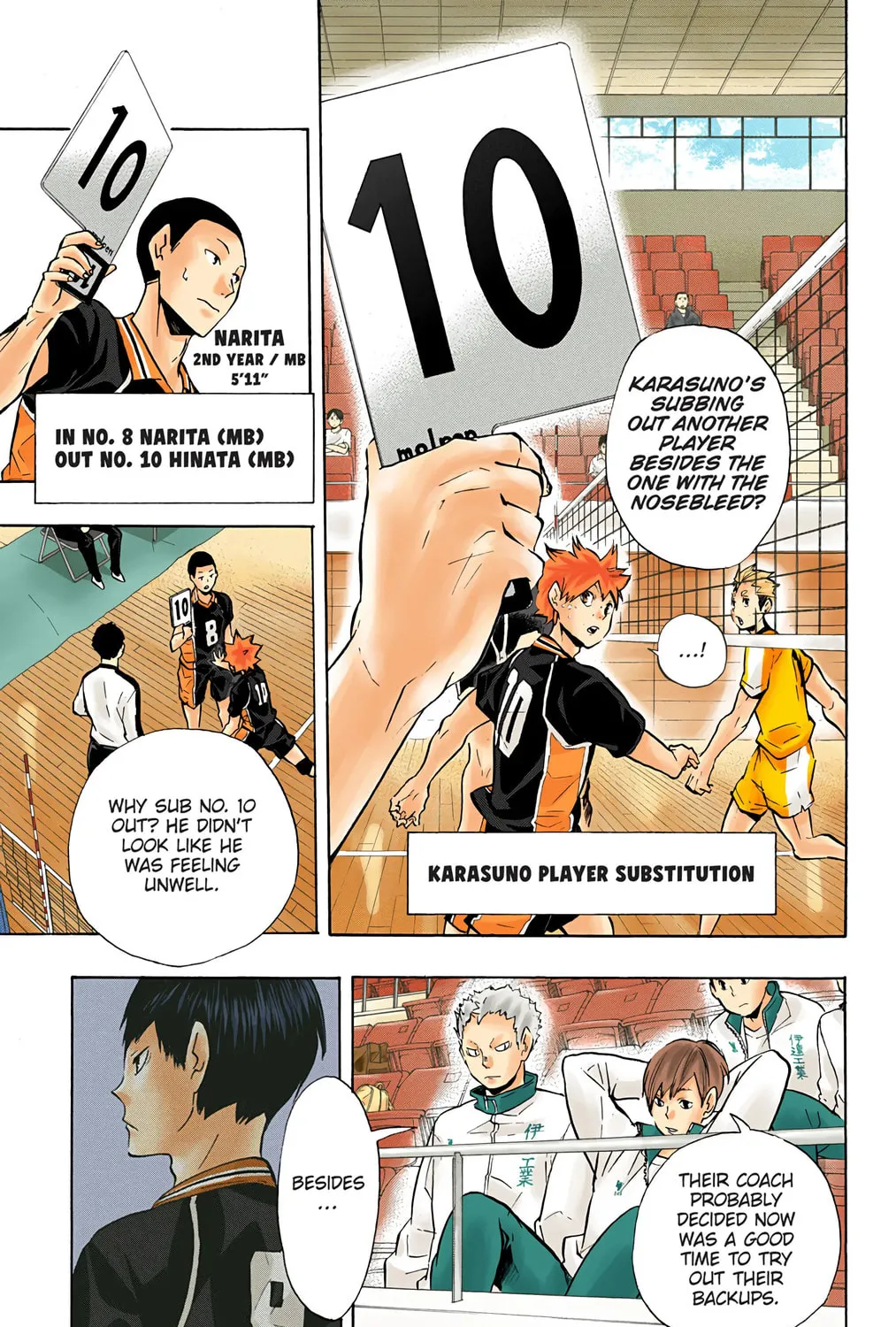 Read Haikyu!! (Official Colored) (Colored) chapter 111 image 8 on Lezhin