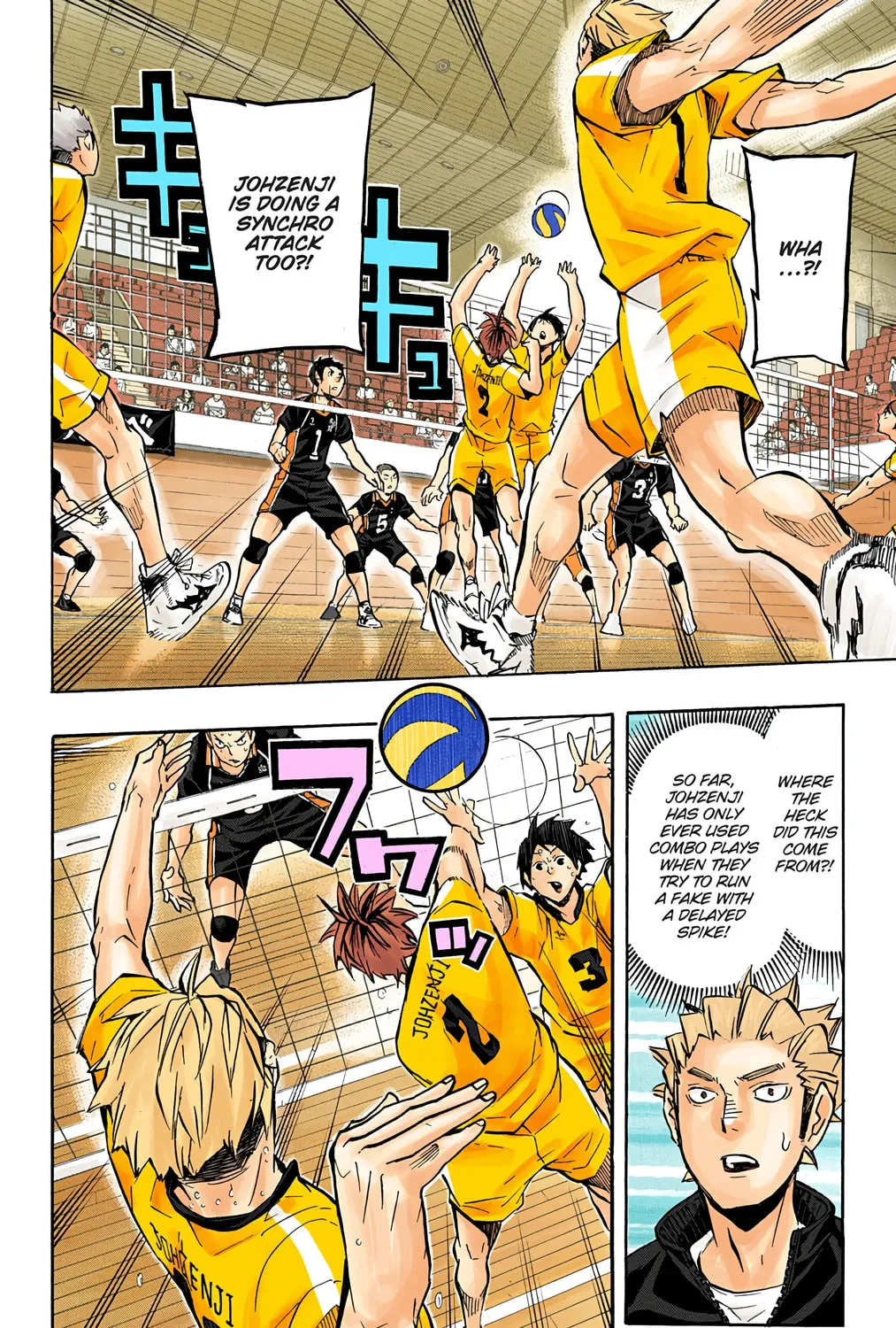Read Haikyu!! (Official Colored) (Colored) chapter 112 image 2 on Lezhin