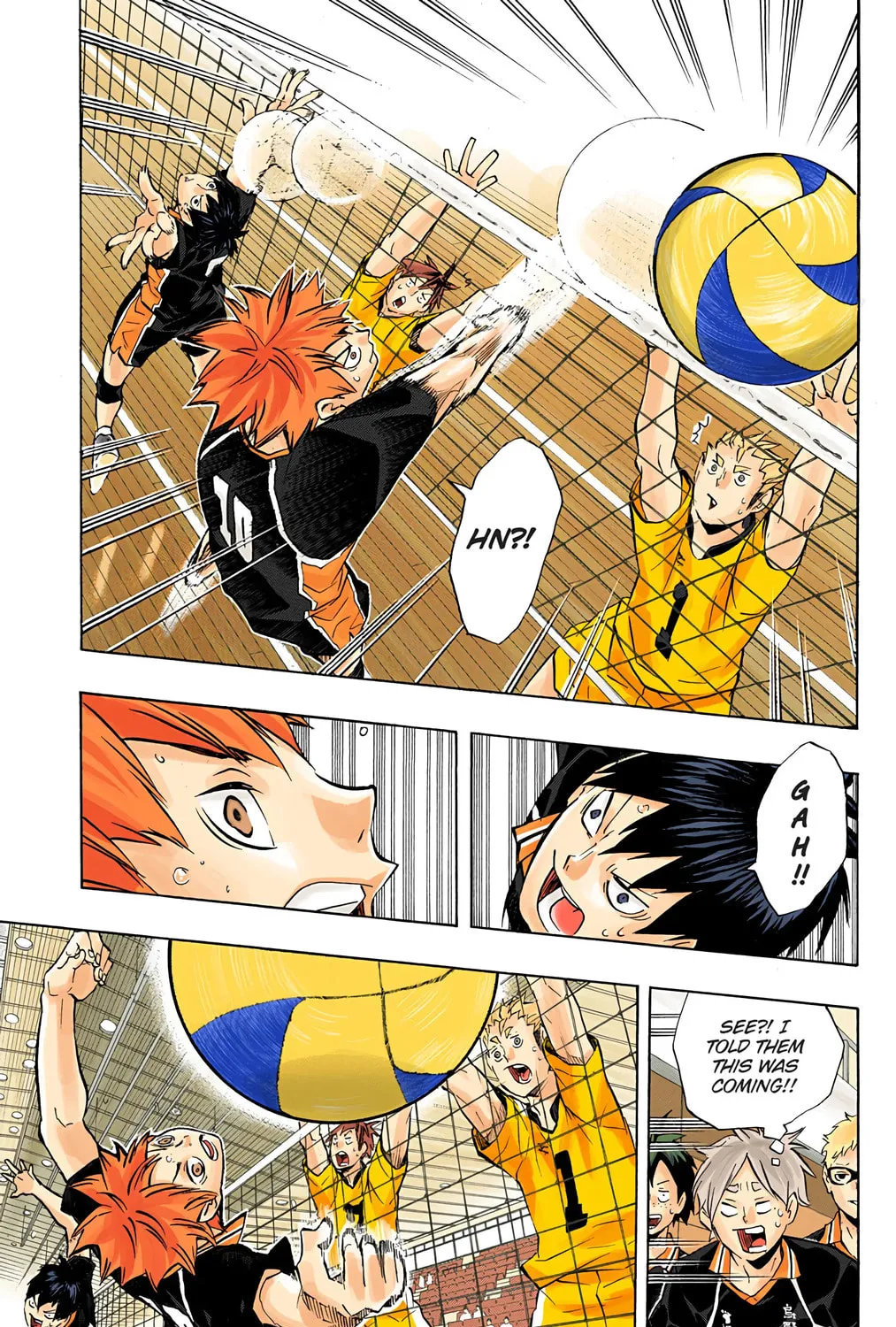 Read Haikyu!! (Official Colored) (Colored) chapter 112 image 24 on Lezhin