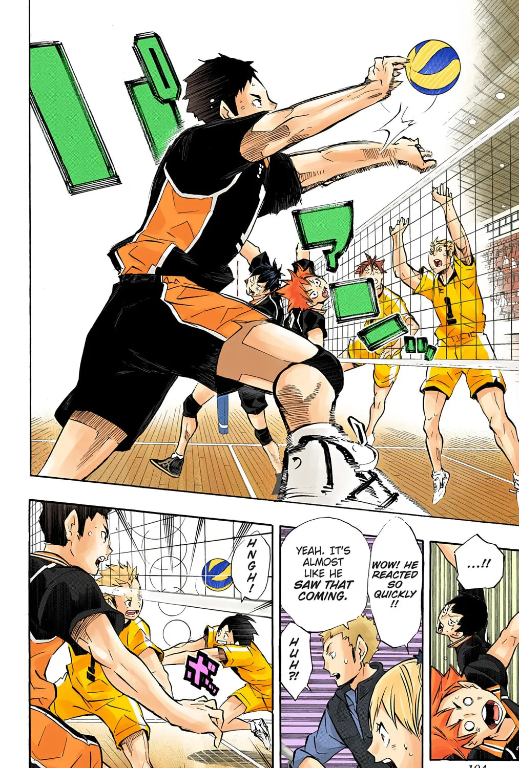 Read Haikyu!! (Official Colored) (Colored) chapter 112 image 26 on Lezhin